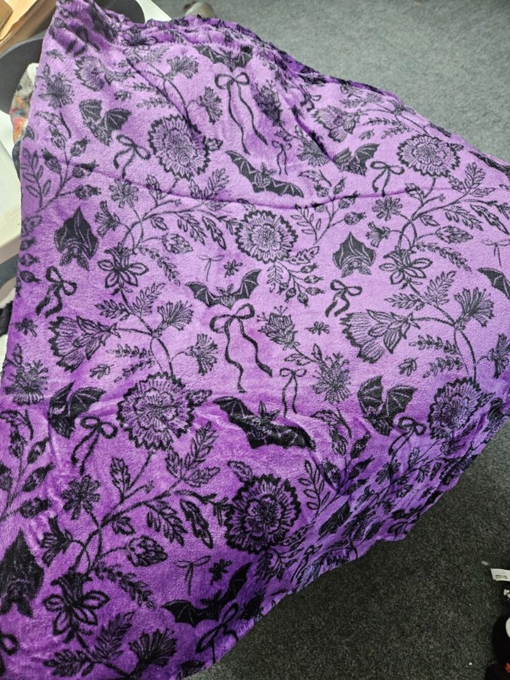 Plush Halloween Couch Throw Blankets